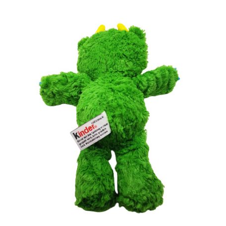 Kinder zöld szörny plüss figura