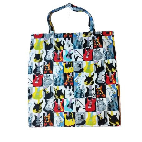Bevásárlótáska Gitár mintás