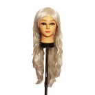 Szőke hosszú paróka 75 cm