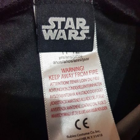 Star Wars jelmez 11-12 év