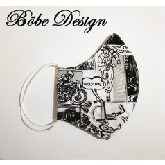 Képregényes szájmaszk