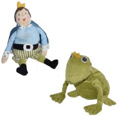   IKEA Békakirályfi plüss 2&1-ben / Hercegnő és a béka meseszereplő