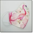 Flamingó mintázatú szájmaszk- felnőtt méret