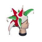 Zöld Piros Fehlr Csörgős szurkoló sapka