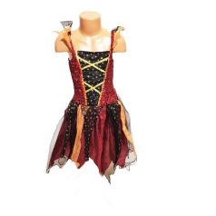 Boszorkány jelmez 9-10 év