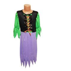 Boszorkány jelmez 8-10 év