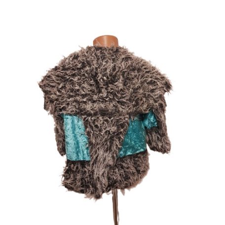 Király Jégkirály jelmez kabát 6-8 év