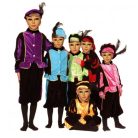 Szent Miklós segítője Piet, Muskétás  Herceg stb...jelmez szett 6-8 év