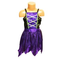 Boszorkány jelmez 8-10 év