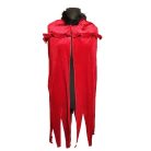 Kapucnis palást Plüss Bordó 146 cm