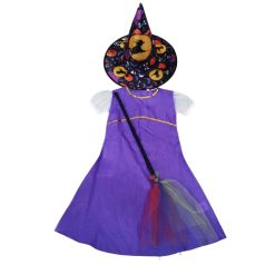Boszorkány jelmez 3-6 év