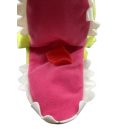 IKEA KLAPPAR VILD zöld krokodil kézbáb 24cm nyitott száj rózsaszín nyelv fehér fogak