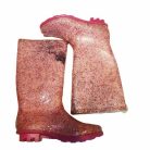Glitteres lány gumicsizma Bélelt 34