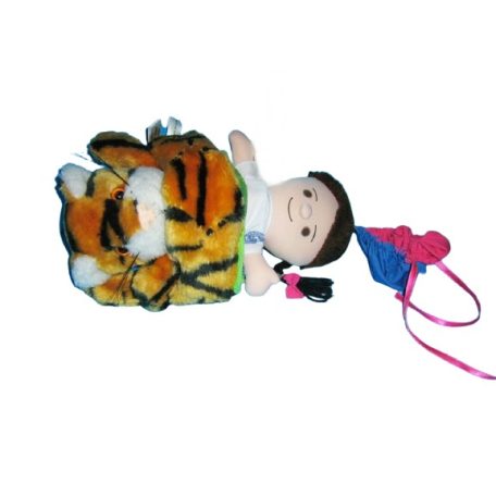 Tigris, lány, fiú /3&1-ben kézbáb