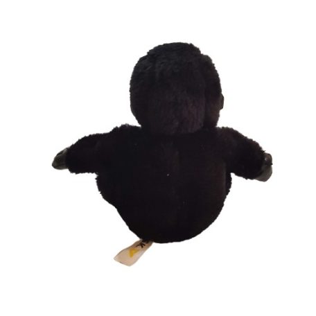 Gorilla plüss fekete