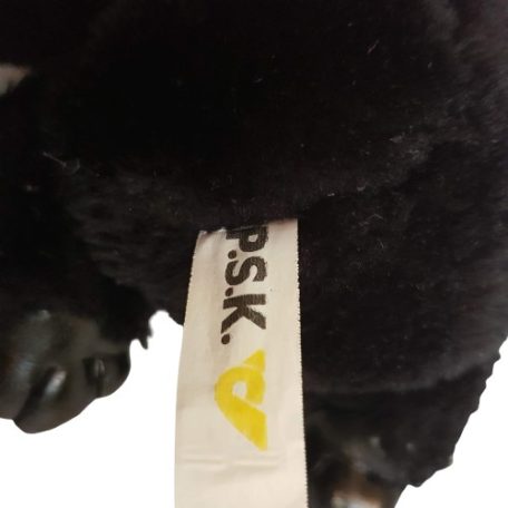 Gorilla plüss fekete