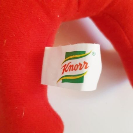 Knorr reklámfigura plüssjáték RITKA!