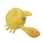  IKEA BLÅVINGAD rák plüss apró halvány folt szem mellett közelről