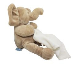 Csörgős Elefánt szundikendővel / Baby Ganz