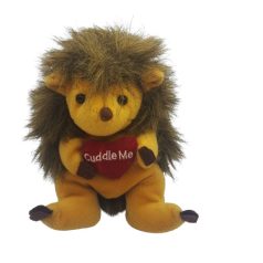 Süni plüss Szívvel a kezében Ölelj meg felirattal