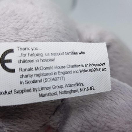 Elefánt plüss Ronald McDonald 