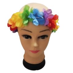 Hawaii virágfüzés fejre, csuklóra