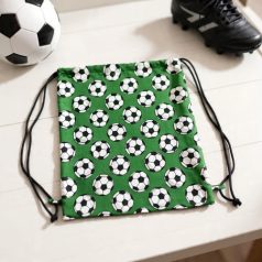 Focilabdás Tornazsák Hátizsák 33x28 cm 100% pamutvászon