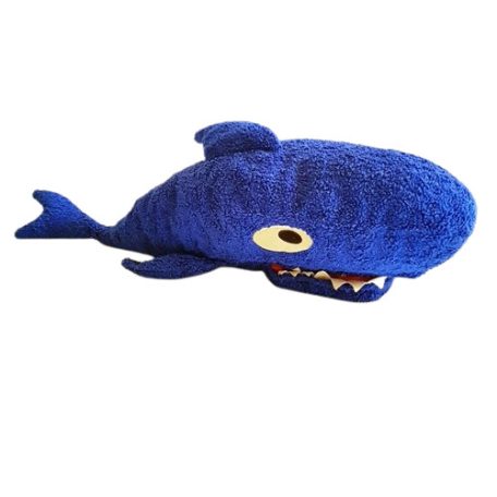 IKEA KORALL HAJ kék cápa plüss 59 cm