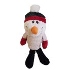  Rugózós hóember plüss 34 cm