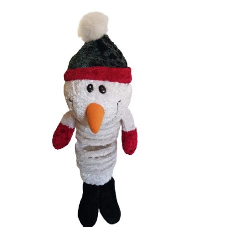  Rugózós hóember plüss 34 cm
