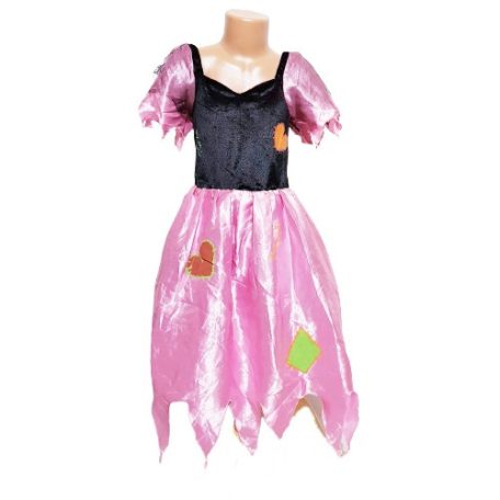 Halloween Varázsló Boszorkány jelmez 10-12 év 2&1-ben jelmez