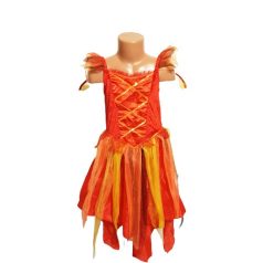 Ördög Tűzlány Boszorkány jelmez 9-10 év