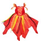 Ördög Tűzlány Boszorkány jelmez 9-10 év