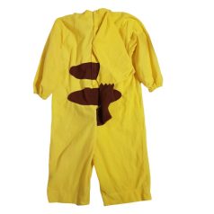 Pokémon Pikachu jelmez overall hátulja barna csíkok farok 6-8 év