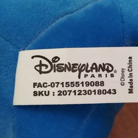 Stitch plüss figura 30 cm Disneyland