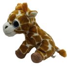 Csillogó Glitteres szemű zsiráf plüss 26 cm
