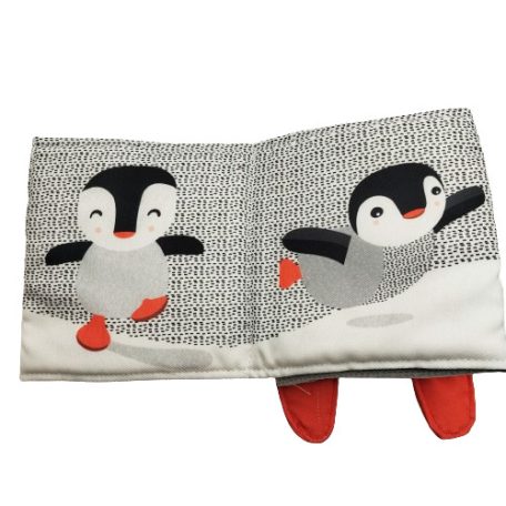 Pitter Patter Pingvin / Első textil babakönyv 74 cm