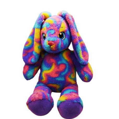 Nyuszi plüss Rainboow / Build A Bear