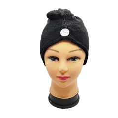 Hajtörölköző Bambusz Fekete Mentazöld /ÚJ termék!