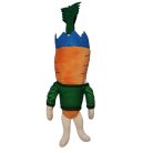 Kevin sárgarépa plüss figura 43 cm hátulnézetéből