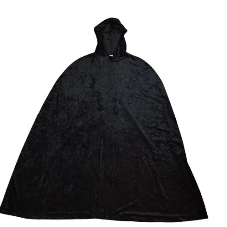 Fekete Bársony Palást Köpeny 60-as