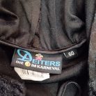 Fekete Bársony Palást Köpeny 60-as