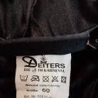 Fekete Bársony Palást Köpeny 60-as