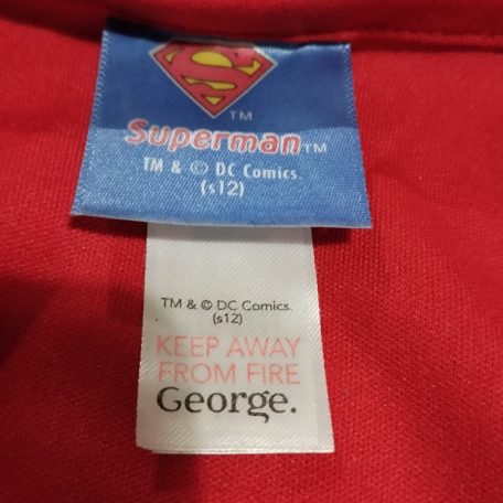 Superman palást 3-4 év