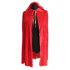 Kapucnis Palást / Köpeny Plüss Piros /Piroska