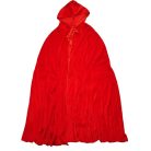 Kapucnis Palást / Köpeny Plüss Piros /Piroska