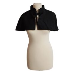 Fekete Rövid Palást Köpeny 40-es