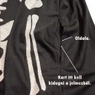 Csontváz poncsó / One Size