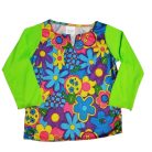 Disco Hippi Bohóc jelmez felső 128 cm