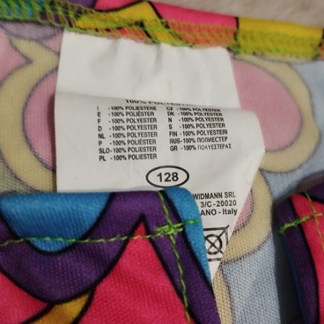 Disco Hippi Bohóc jelmez felső 128 cm